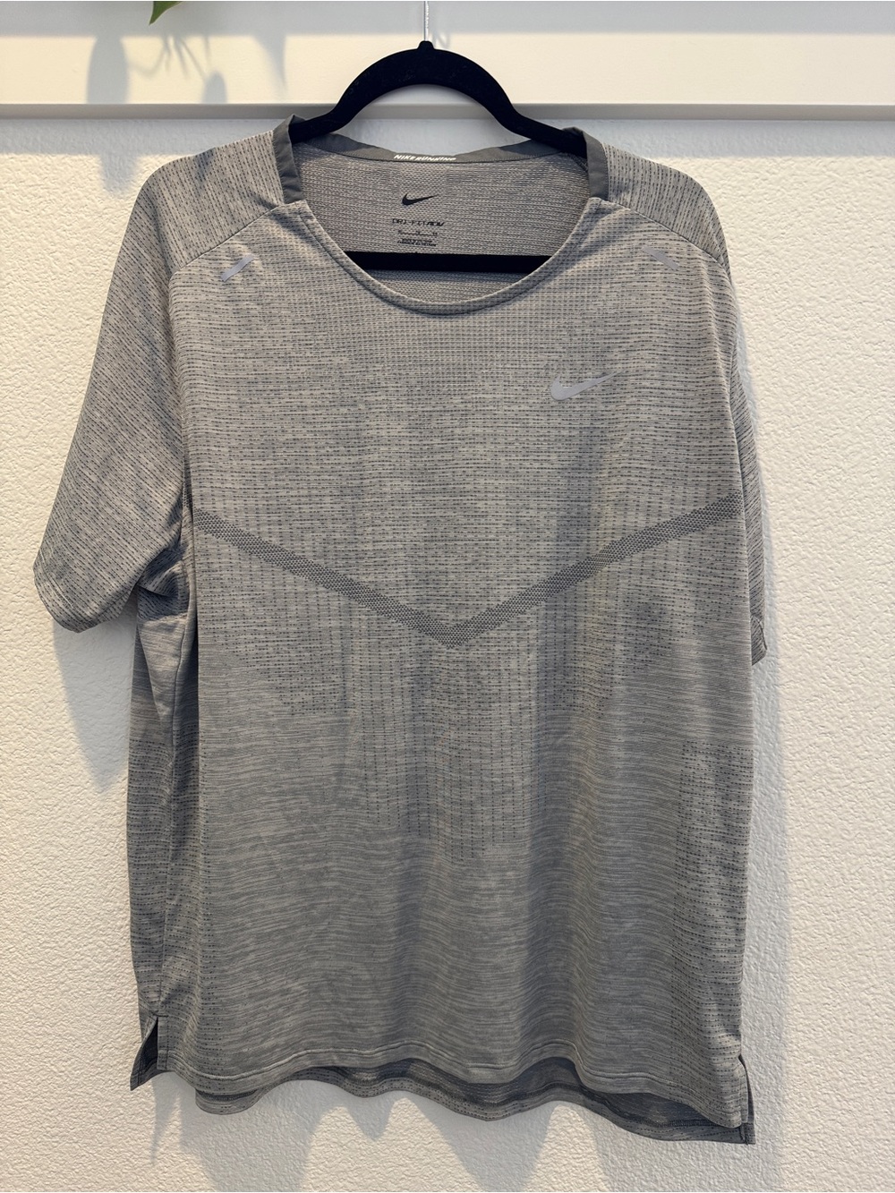 Nike running Dri fit adv short sleeve shirt